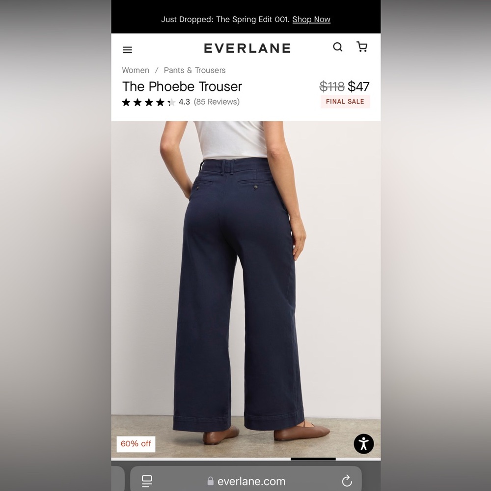 Everlane The Phoebe Trouser